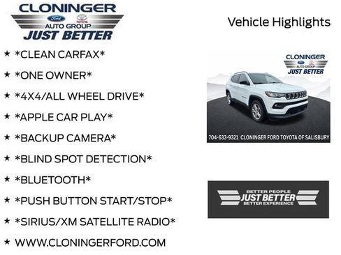 Used 2024 Jeep Compass Latitude AWD/4WD image 3