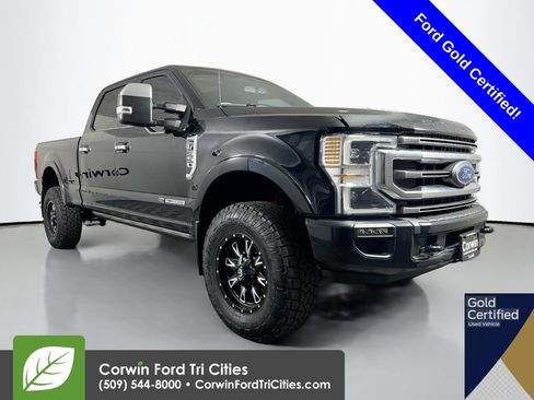 Used 2021 Ford F350 Platinum w/ Tremor Off-Road Package AWD/4WD image 1