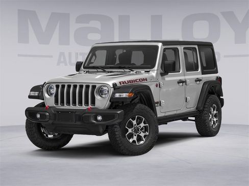 Used 2021 Jeep Wrangler Unlimited Rubicon w/ LED Lighting Group image 1