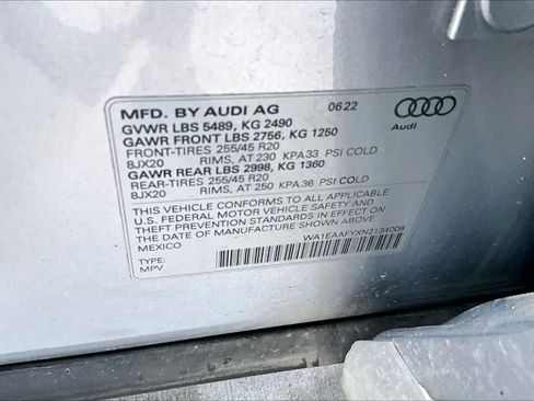 Used 2022 Audi Q5 2.0T Premium Plus w/ Premium Plus Package AWD/4WD image 34