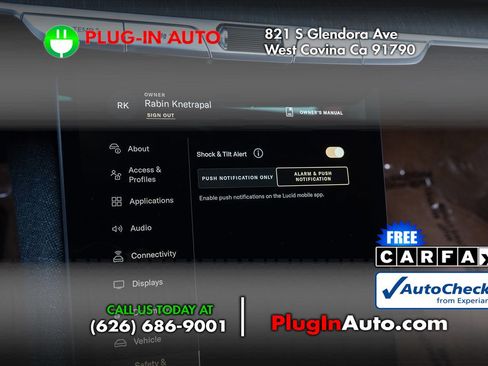 Used 2024 Lucid Air Touring AWD/4WD image 32
