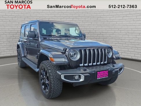 Used 2021 Jeep Wrangler Unlimited Sahara AWD/4WD image 3