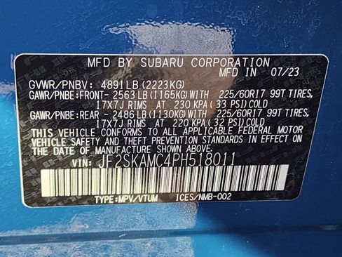 Used 2023 Subaru Forester Wilderness w/ Wilderness Package image 34