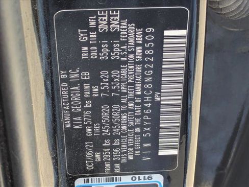 Used 2022 Kia Telluride S FWD image 19