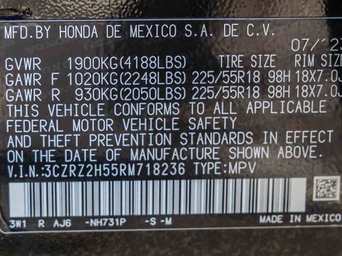 Used 2024 Honda HR-V Sport image 27