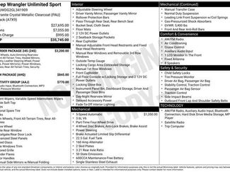 Used 2016 Jeep Wrangler Unlimited Sport w/ Quick Order Package 24S video 1