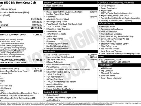 Used 2025 RAM 1500 Big Horn AWD/4WD image 10