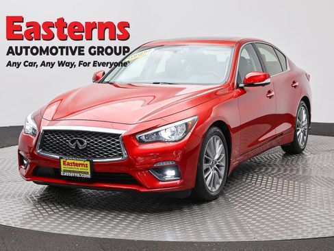 Used 2023 INFINITI Q50 Luxe w/ Cargo Package AWD/4WD image 1