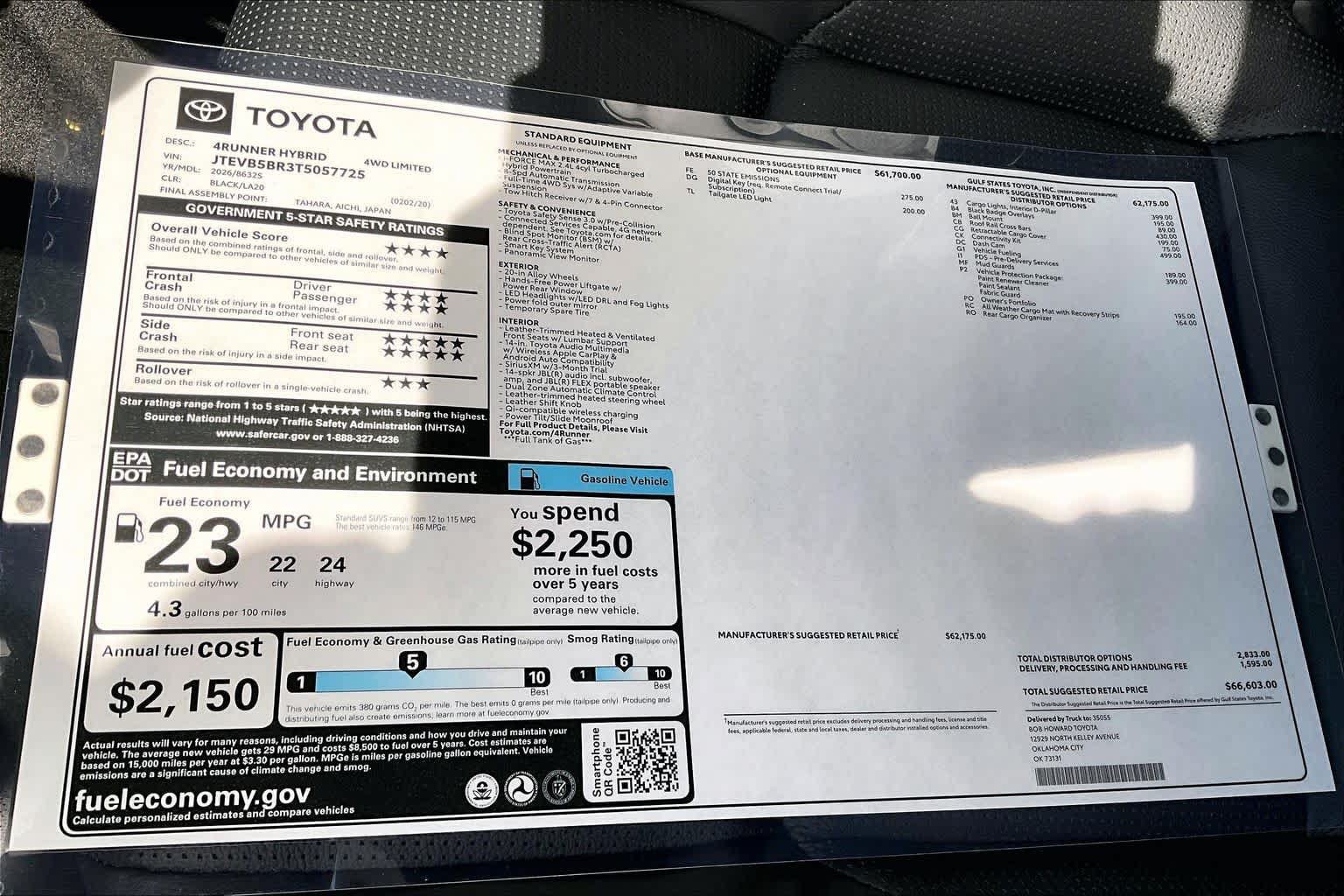 New 2026 Toyota 4Runner Limited AWD/4WD image 19