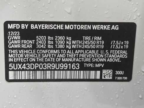 Certified 2024 BMW X3 sDrive30i w/ Premium Package RWD image 25