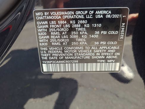 Used 2021 Volkswagen Atlas SE w/ Panoramic Sunroof Package AWD/4WD image 28