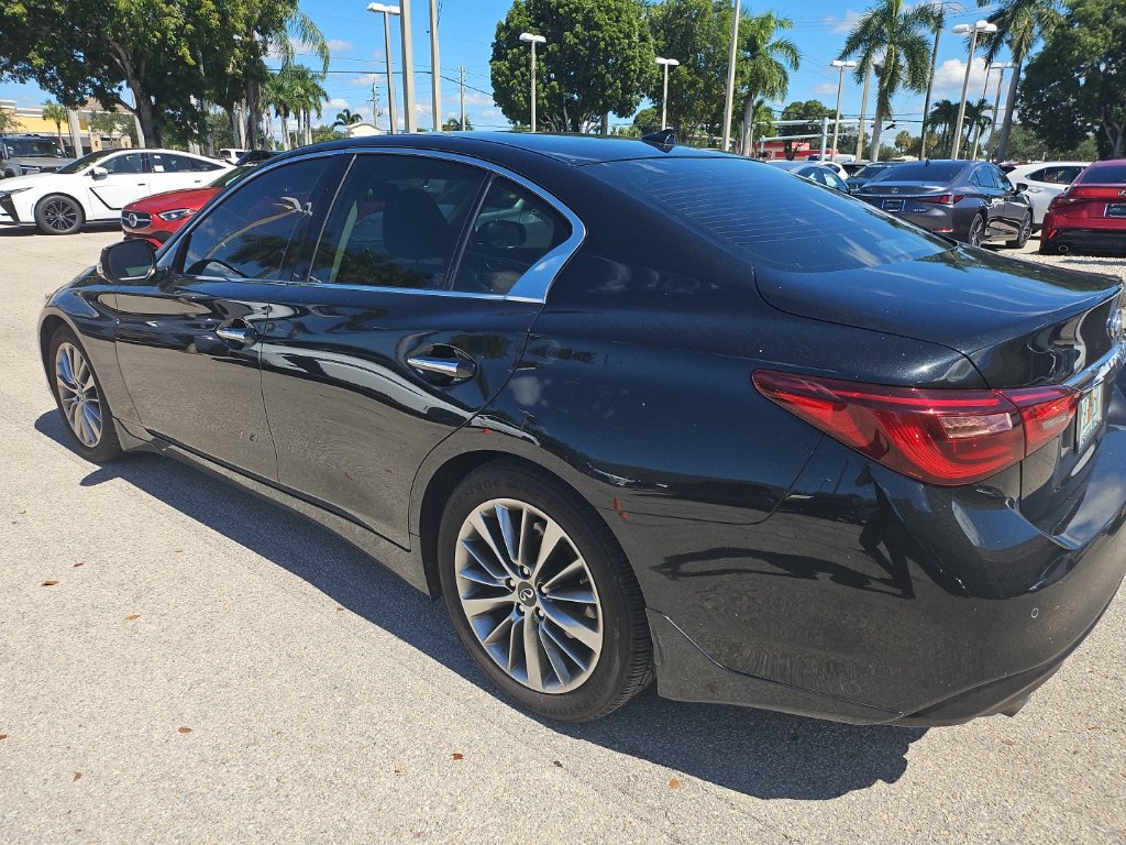 Used 2023 INFINITI Q50 Luxe w/ Cargo Package RWD image 7
