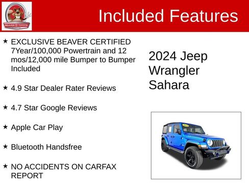 Used 2024 Jeep Wrangler Sahara image 4