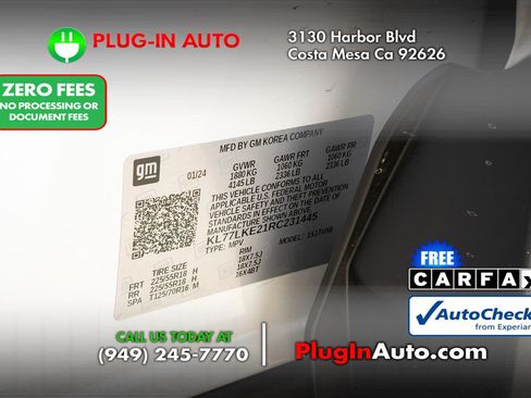 Used 2024 Chevrolet Trax ACTIV w/ Sunroof Package FWD image 8