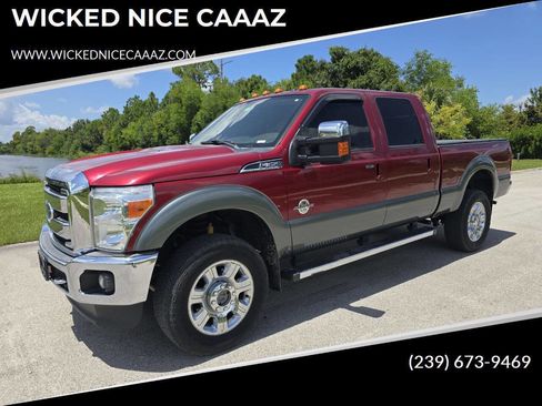 Used 2015 Ford F350 Lariat w/ Chrome Package image 1