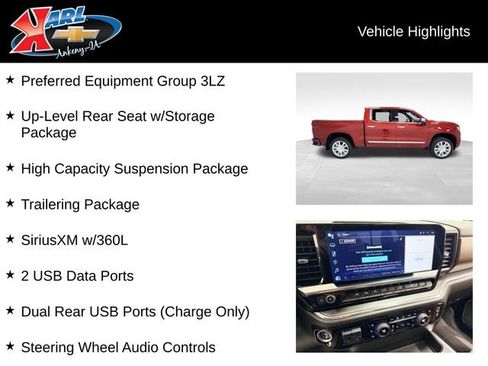 Certified 2024 Chevrolet Silverado 1500 High Country AWD/4WD image 2