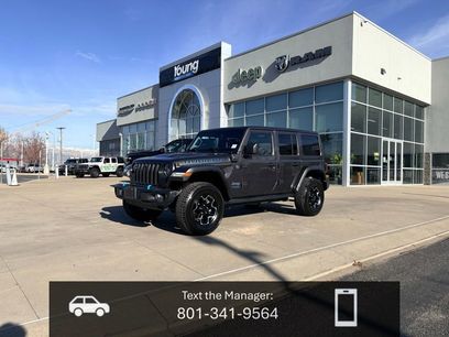Used 2021 Jeep Wrangler Unlimited Rubicon 4xe w/ Steel Bumper Group