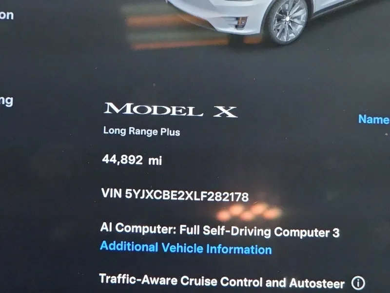 Used 2020 Tesla Model X Long Range AWD/4WD image 7