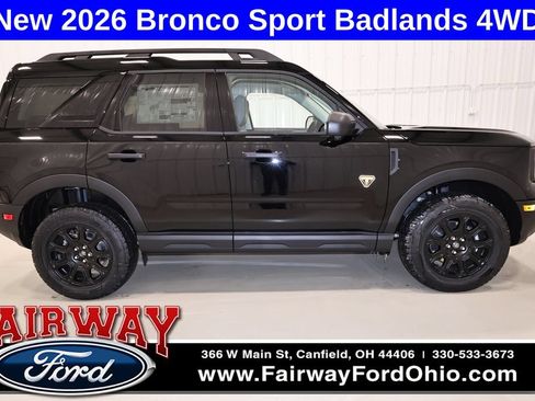 New 2026 Ford Bronco Sport Badlands w/ Badlands Tech Package AWD/4WD image 1