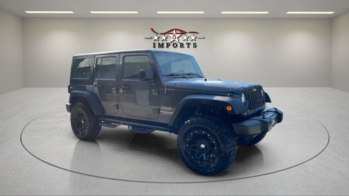 Used 2017 Jeep Wrangler Unlimited Sport w/ Quick Order Package 24S AWD/4WD image 7