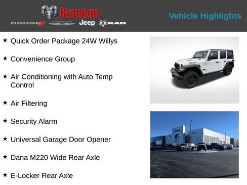 New 2026 Jeep Wrangler Willys image 2