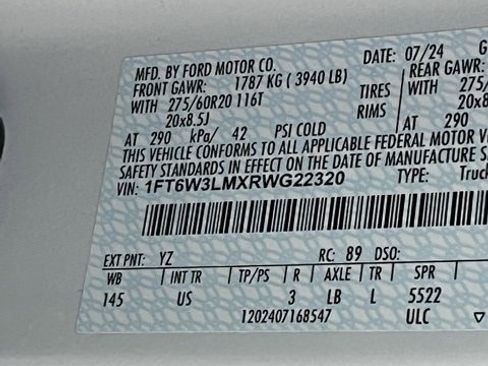 Used 2024 Ford F150 Lightning Flash w/ Max Trailer Tow Package image 38