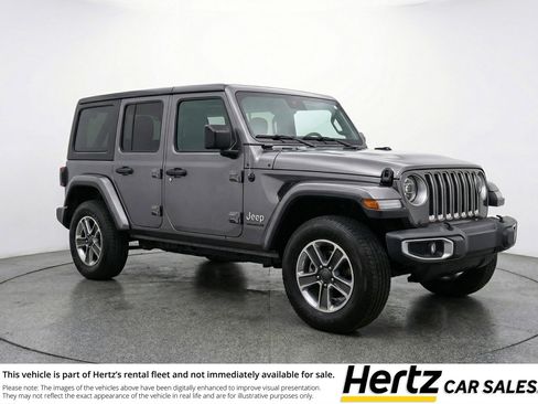 Used 2025 Jeep Wrangler Sahara image 1
