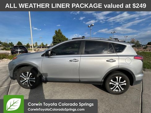 Used 2018 Toyota RAV4 LE w/ All Weather Liner Package AWD/4WD image 4