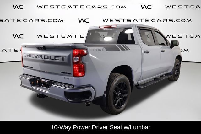 Used 2024 Chevrolet Silverado 1500 Custom w/ LPO, Dark Essentials Package RWD image 42