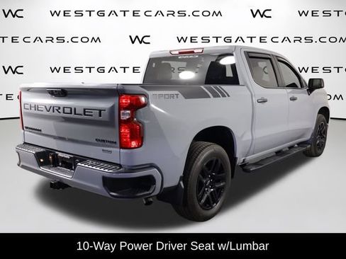 Used 2024 Chevrolet Silverado 1500 Custom w/ LPO, Dark Essentials Package RWD image 42