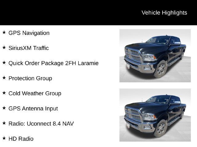 Used 2016 RAM 2500 Laramie w/ Protection Group AWD/4WD image 7