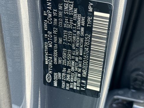 New 2026 Hyundai Tucson Limited AWD/4WD image 27