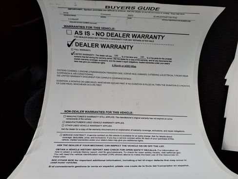 Used 2023 Jeep Compass Latitude image 36