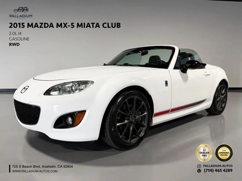 Used 2015 MAZDA MX-5 Miata Club RWD image 1