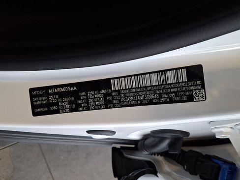 New 2026 Alfa Romeo Tonale Veloce w/ Quick Order Package 23H Volce image 10