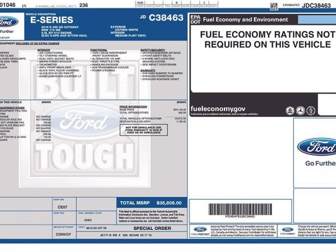 Used 2018 Ford E-450 and Econoline 450 Super Duty RWD image 3