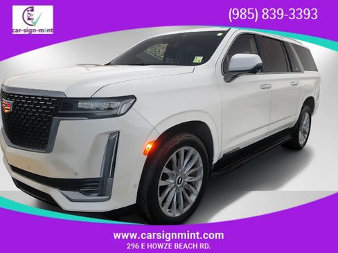 Used 2022 Cadillac Escalade ESV Premium Luxury image 1