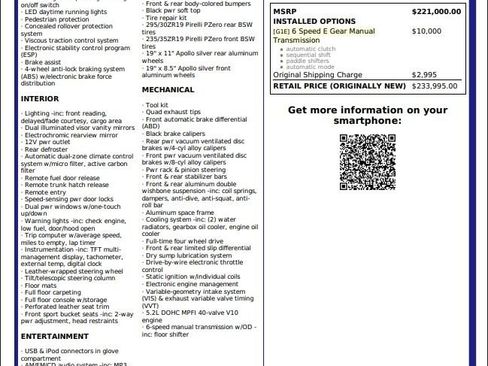 Used 2010 Lamborghini Gallardo LP 560-4 image 2