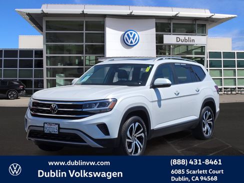 Certified 2023 Volkswagen Atlas SEL AWD/4WD image 8
