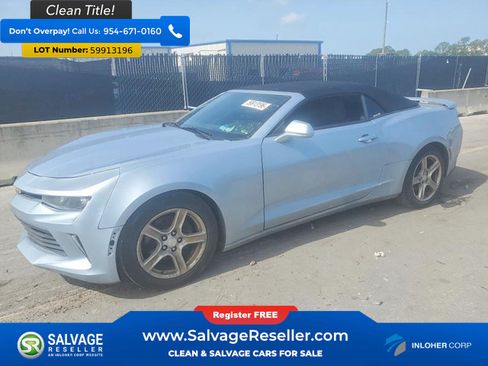 Used 2018 Chevrolet Camaro LT RWD image 1