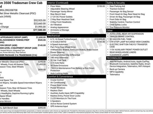 Used 2024 RAM 3500 Tradesman w/ Chrome Appearance Group image 21