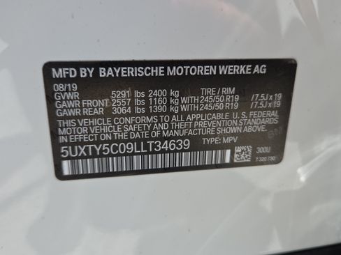 Used 2020 BMW X3 xDrive30i w/ Convenience Package AWD/4WD image 21