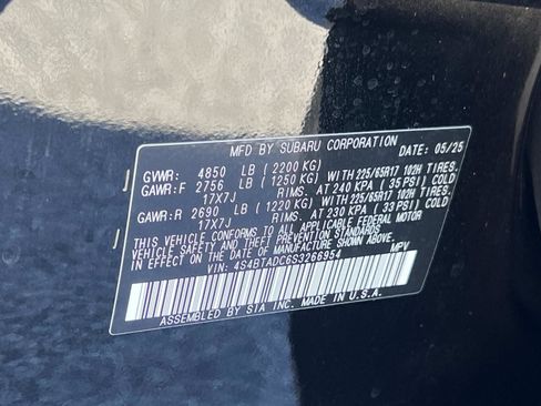 Certified 2025 Subaru Outback Premium w/ Popular Package #1 image 34