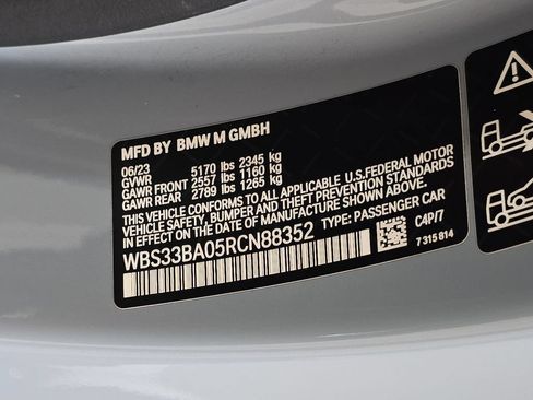 Used 2024 BMW M4 xDrive Competition w/ Executive Package AWD/4WD image 28