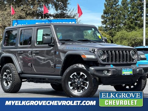Used 2024 Jeep Wrangler Unlimited Rubicon 4xe AWD/4WD image 1