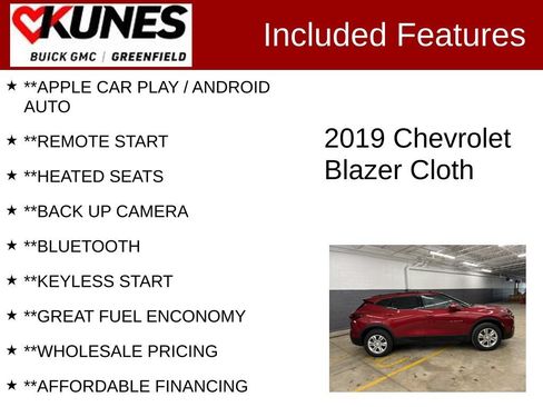 Used 2019 Chevrolet Blazer LT FWD image 2