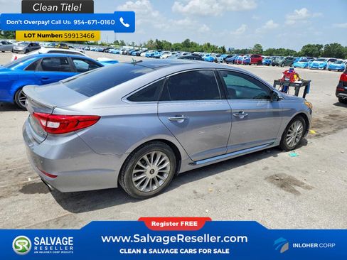 Used 2015 Hyundai Sonata Limited w/ Option Group 06 FWD image 4