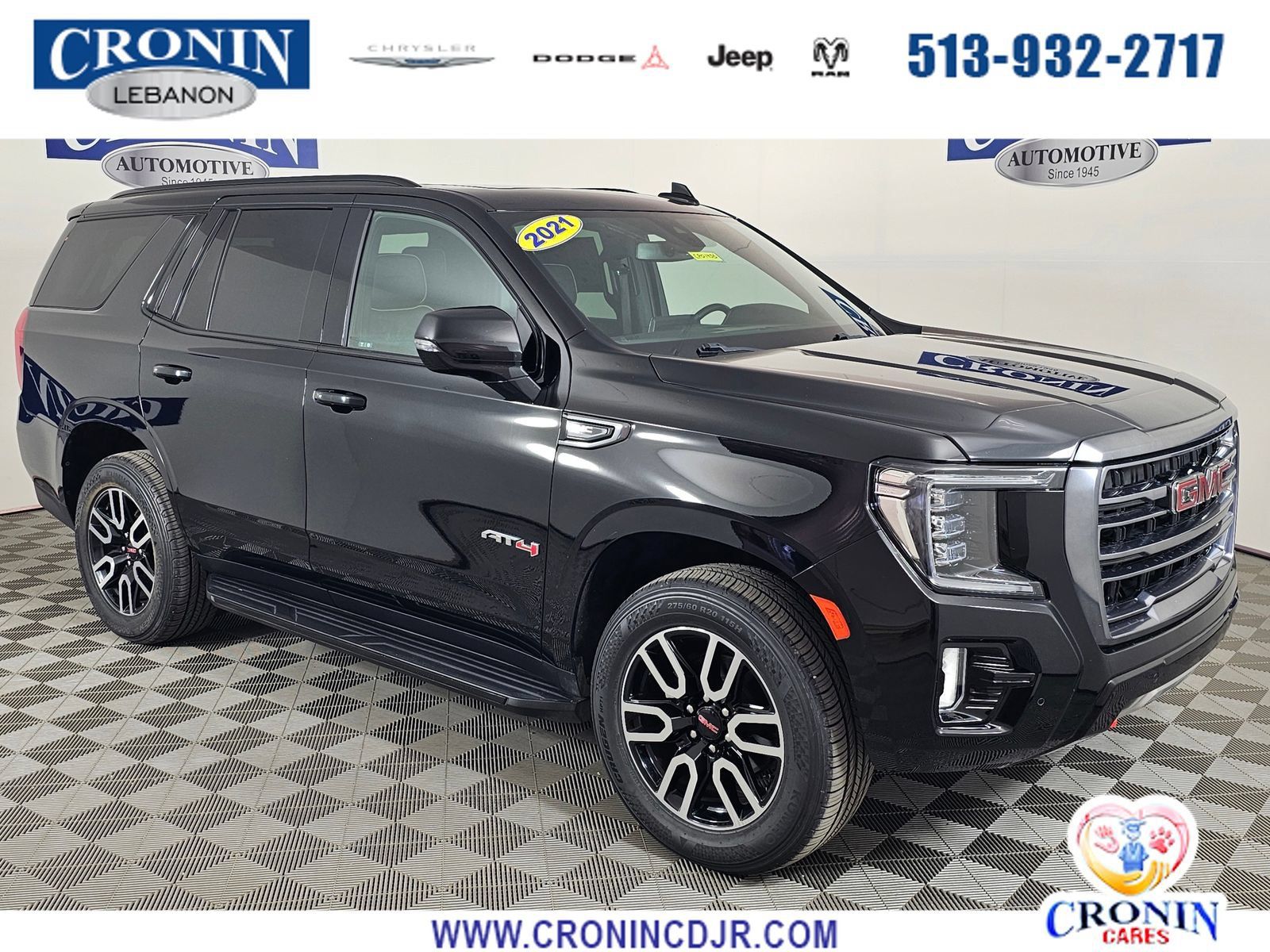 Used 2021 GMC Yukon AT4 w/ Rear Media and Nav Package AWD/4WD image 1