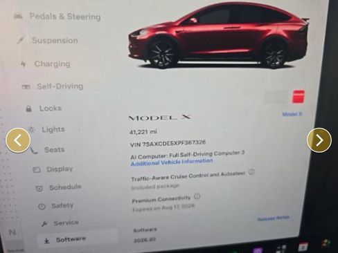 Used 2023 Tesla Model X AWD/4WD image 3