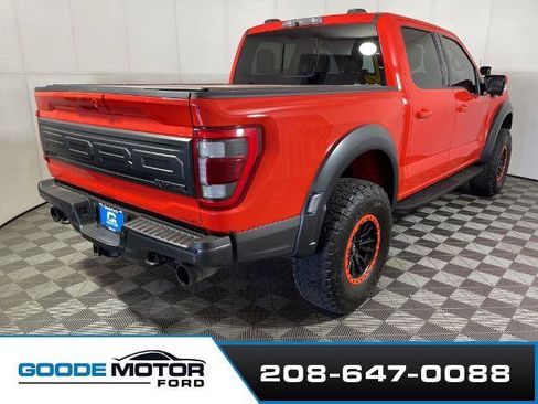 Certified 2023 Ford F150 Raptor w/ Blue Interior Package AWD/4WD image 8